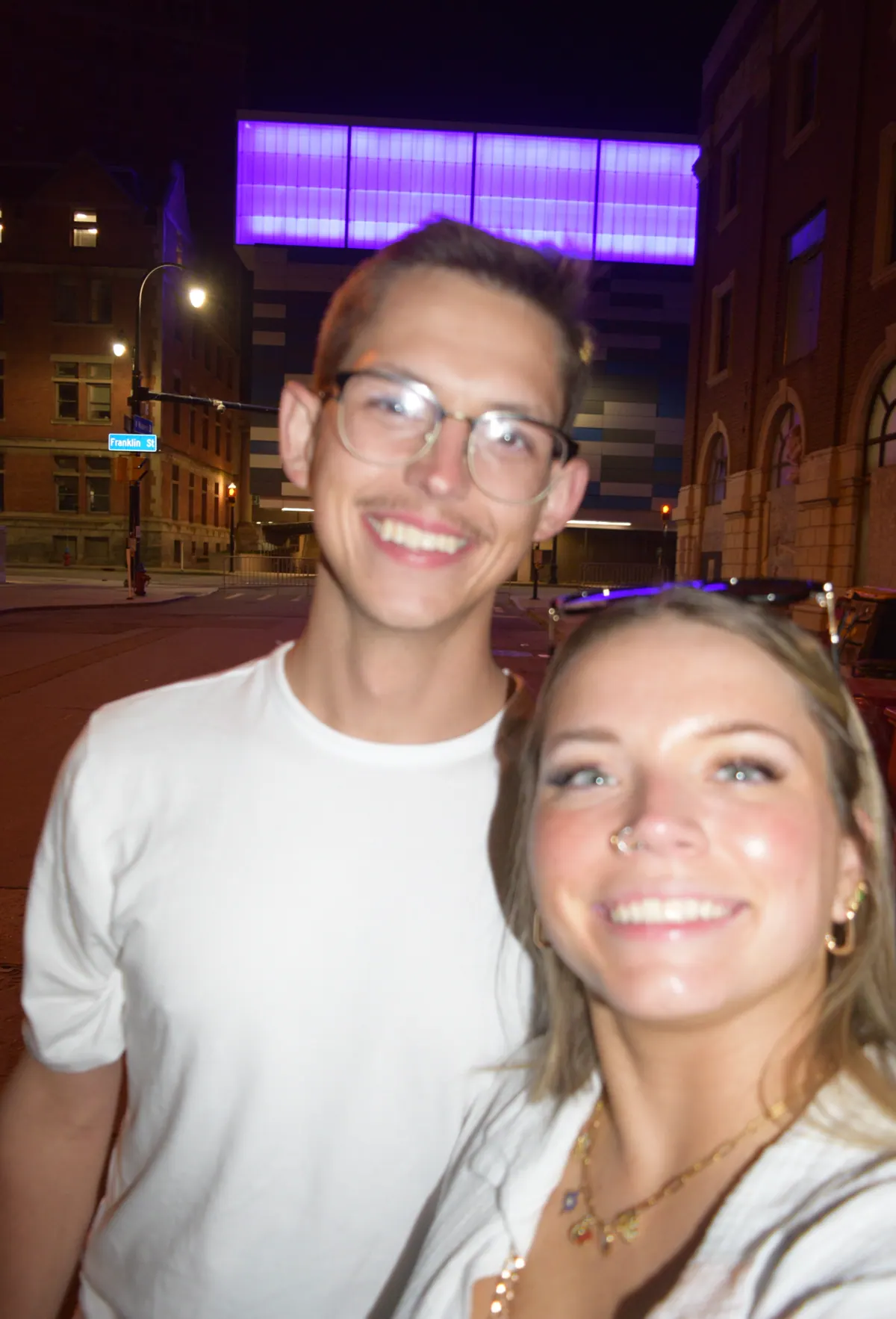 Justin Whalen with his partner Macie, in Olean, NY